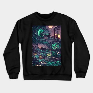 HALLOWEEN VAN GOGH Crewneck Sweatshirt